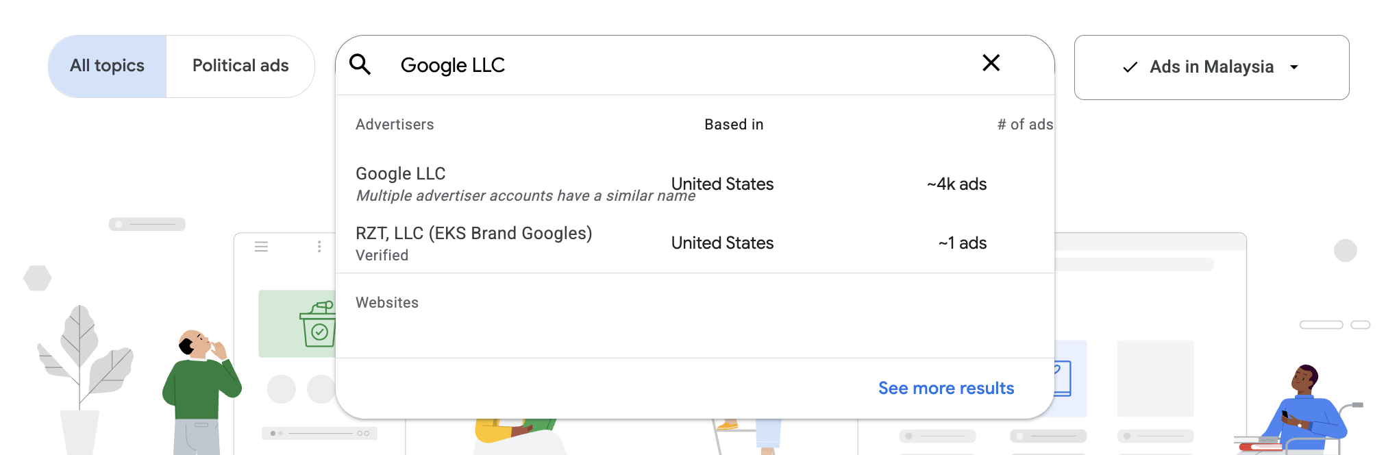 Search for your competitor