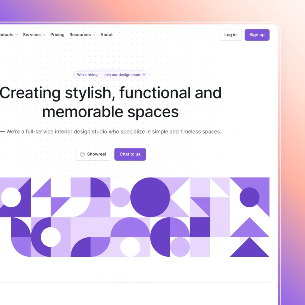We Build the Website Exactly as Designed